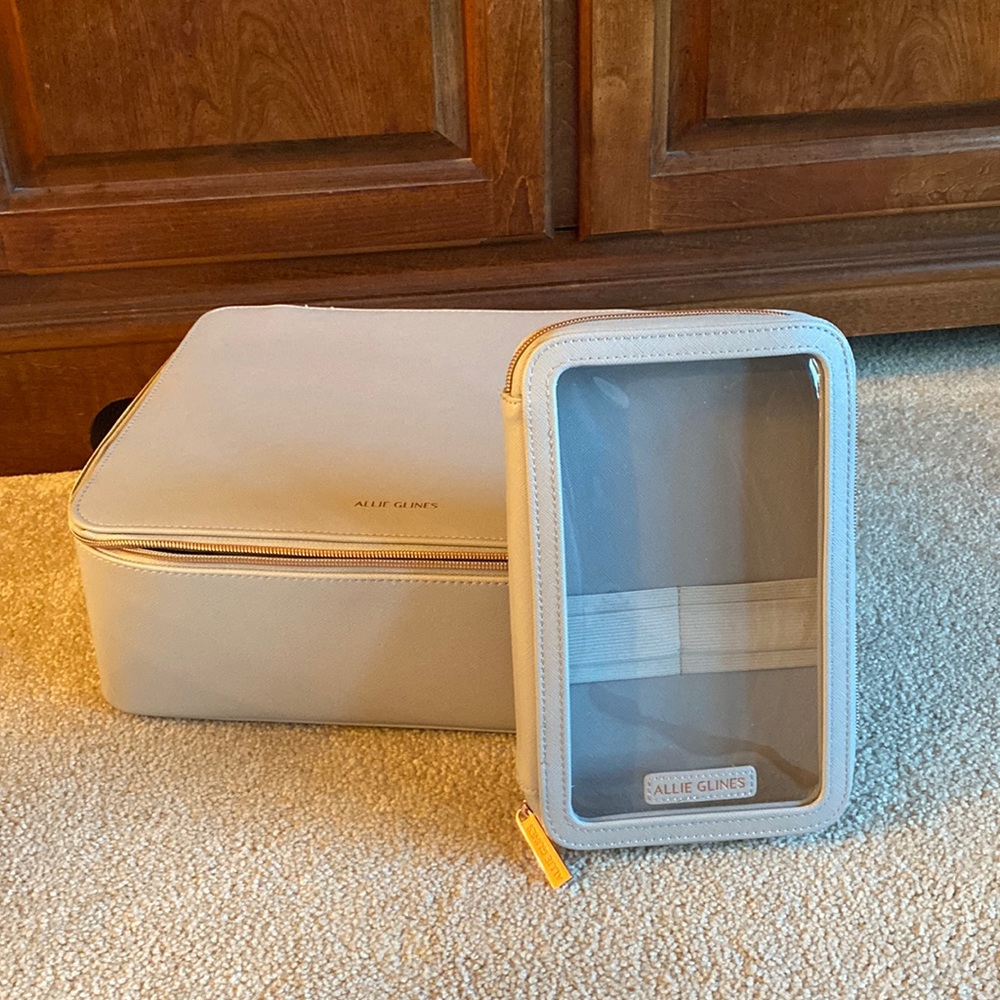 Allie Glines Large and Small Makeup Cases